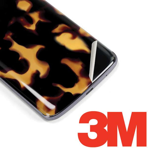 Tortoise Shell Moto E5 Plus Skin