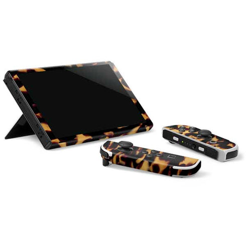 Tortoise Shell Nintendo Switch OLED (2021) Skin