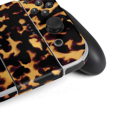 Tortoise Shell Nintendo Switch OLED (2021) Skin