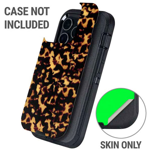 Tortoise Shell Otterbox Defender iPhone Skin