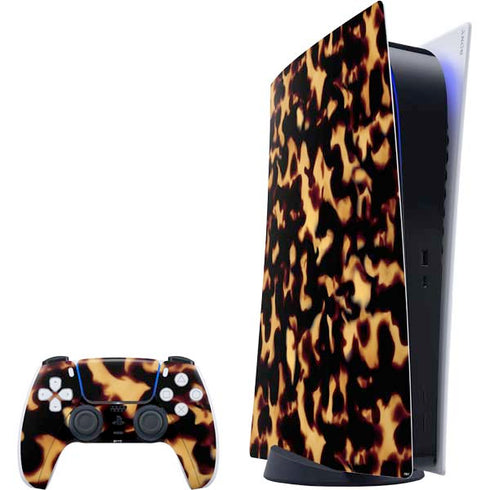 Tortoise Shell PS5 Digital Edition Bundle Skin