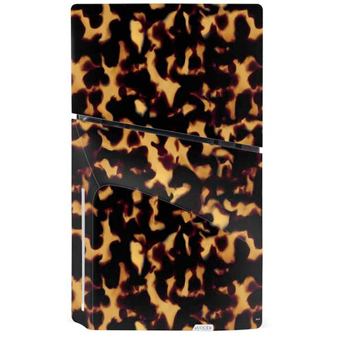 Tortoise Shell PS5 Slim Disk Bundle Skin