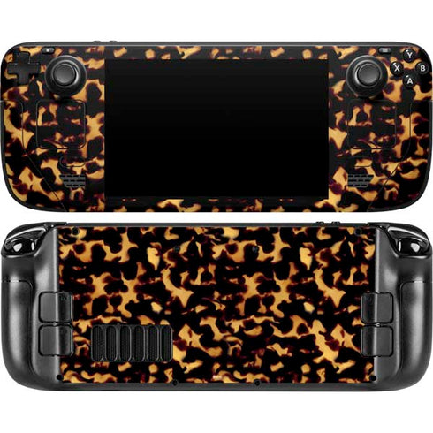 Tortoise Shell Steam Deck Handheld Gaming Computer Skin
