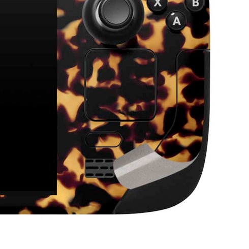 Tortoise Shell Steam Deck Handheld Gaming Computer Skin