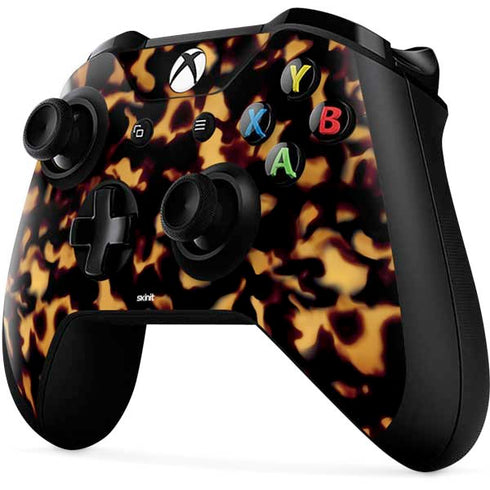 Tortoise Shell Xbox One X Controller Skin