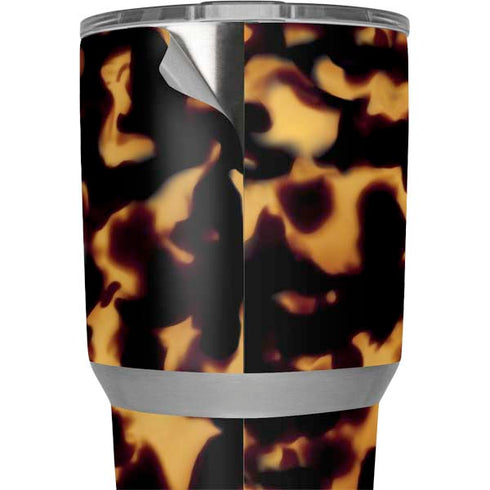 Tortoise Shell Yeti 30oz Rambler Tumbler Skin