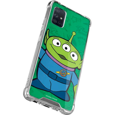 Disney Toy Story Alien Galaxy A71 5G Clear Case