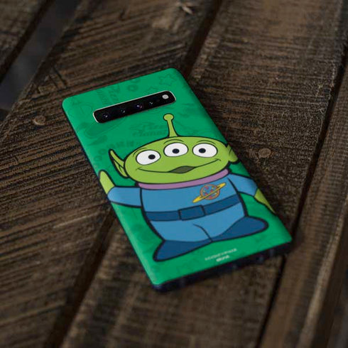 Disney Toy Story Alien Galaxy S10 Plus Skin