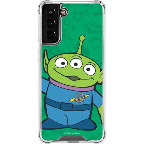 Disney Toy Story Alien Galaxy S21 FE Clear Case