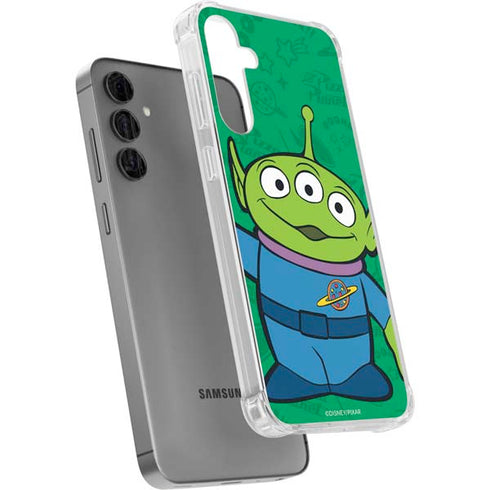 Disney Toy Story Alien Galaxy S24 Plus Clear Case