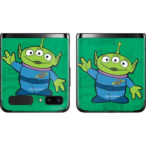 Disney Toy Story Alien Galaxy Z Flip Skin