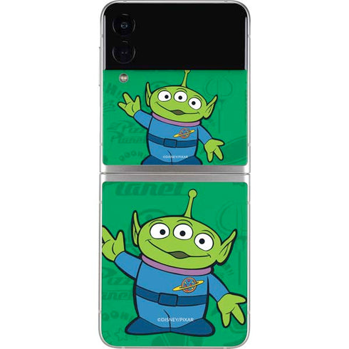 Disney Toy Story Alien Galaxy Z Flip4 5G Skin