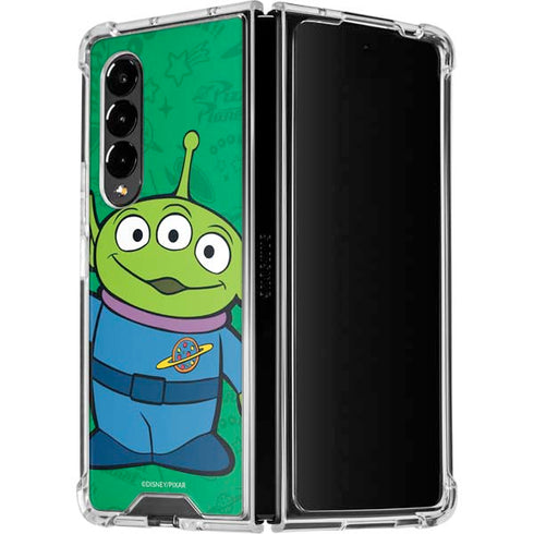 Disney Toy Story Alien Galaxy Z Fold4 5G Clear Case