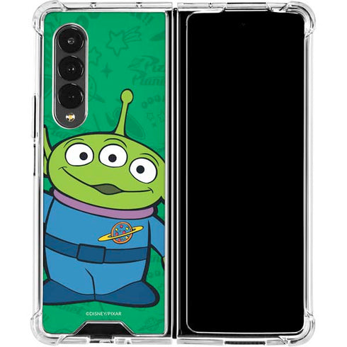 Disney Toy Story Alien Galaxy Z Fold4 5G Clear Case