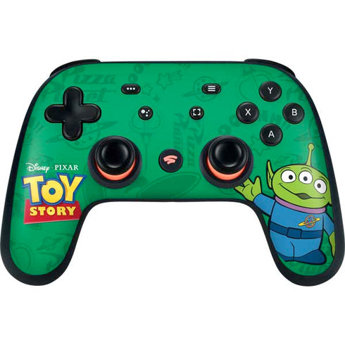 Disney Toy Story Alien Google Stadia Controller Skin