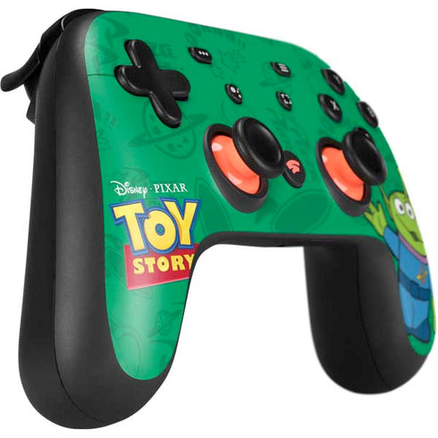Disney Toy Story Alien Google Stadia Controller Skin