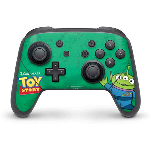 Disney Toy Story Alien Nintendo Switch Pro Controller Skin