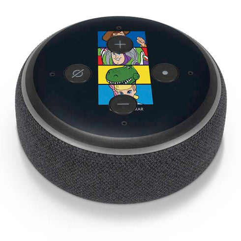 Disney Toy Story Character Grid Amazon Echo Dot Skin