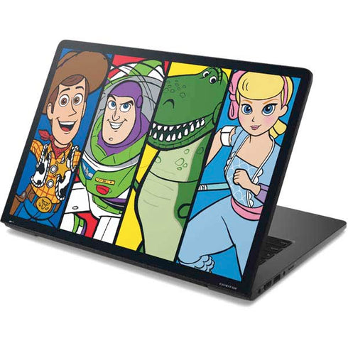 Disney Toy Story Character Grid Dell Chromebook Skin