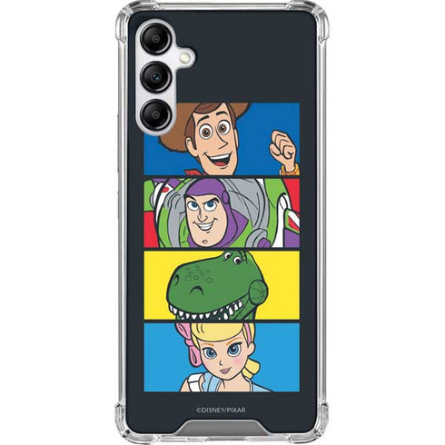 Disney Toy Story Character Grid Galaxy A14 5G Clear Case