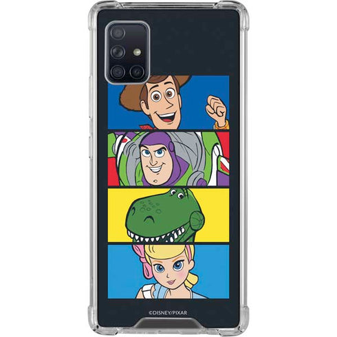 Disney Toy Story Character Grid Galaxy A51 5G Clear Case
