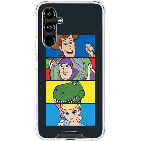 Disney Toy Story Character Grid Galaxy A54 5G Clear Case