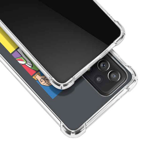 Disney Toy Story Character Grid Galaxy A72 5G Clear Case