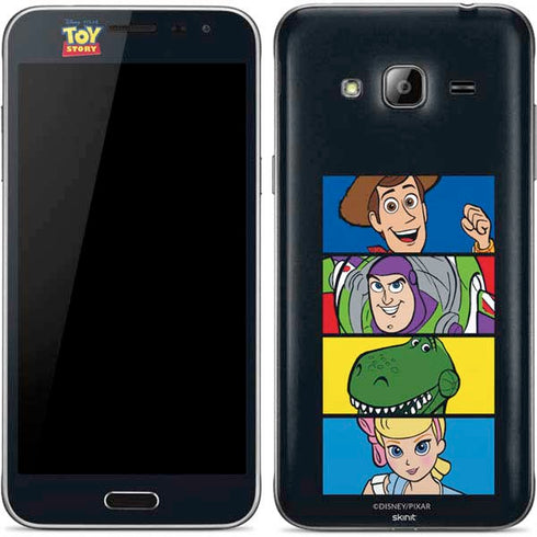 Disney Toy Story Character Grid Galaxy J3 Skin