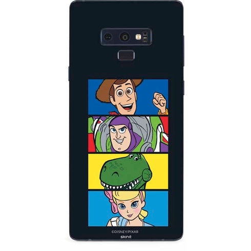 Disney Toy Story Character Grid Galaxy Note 9 Skin
