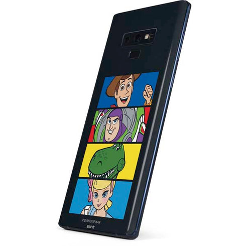 Disney Toy Story Character Grid Galaxy Note 9 Skin