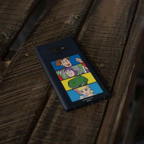 Disney Toy Story Character Grid Galaxy Note 9 Skin