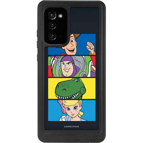 Disney Toy Story Character Grid Galaxy Note20 5G Waterproof Case