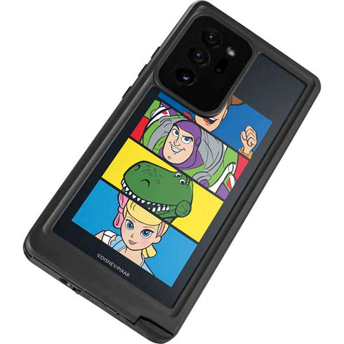 Disney Toy Story Character Grid Galaxy Note20 Ultra 5G Waterproof Case