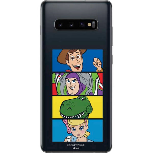 Disney Toy Story Character Grid Galaxy S10 Plus Skin