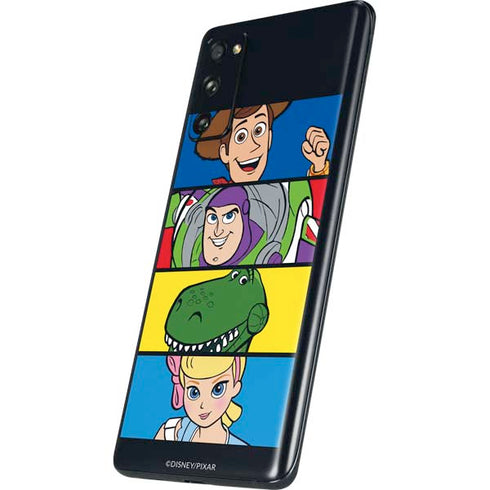 Disney Toy Story Character Grid Galaxy S20 Fan Edition Skin
