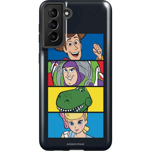 Disney Toy Story Character Grid Galaxy S21 FE Pro Case