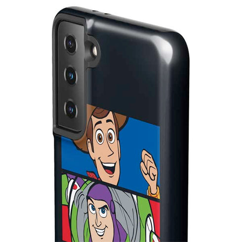 Disney Toy Story Character Grid Galaxy S21 FE Pro Case