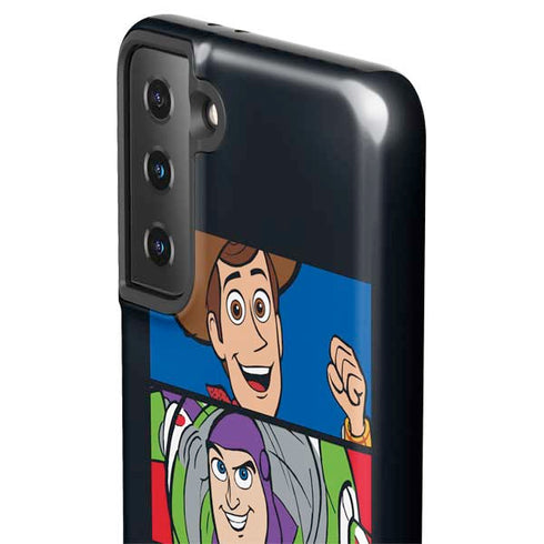 Disney Toy Story Character Grid Galaxy S21 Plus 5G Pro Case
