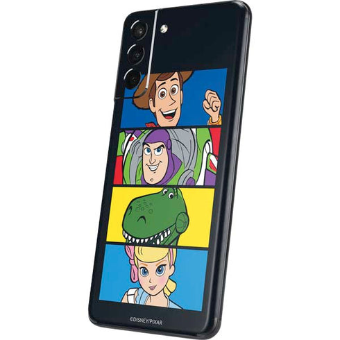 Disney Toy Story Character Grid Galaxy S21 Plus 5G Skin