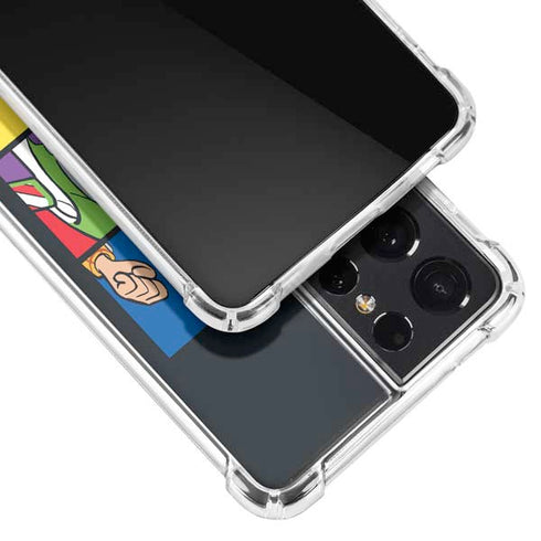 Disney Toy Story Character Grid Galaxy S21 Ultra 5G Clear Case