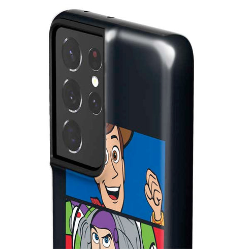 Disney Toy Story Character Grid Galaxy S21 Ultra 5G Pro Case