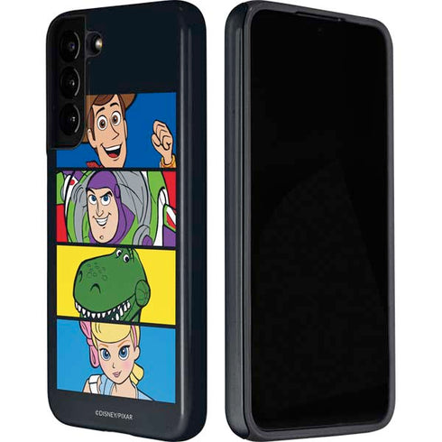 Disney Toy Story Character Grid Galaxy S22 Plus Pro Case