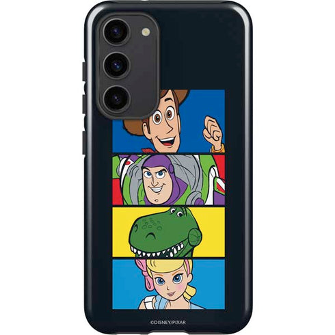 Disney Toy Story Character Grid Galaxy S23 Plus Pro Case