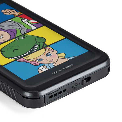 Disney Toy Story Character Grid Galaxy S23 Plus Waterproof Case