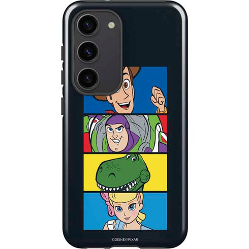 Disney Toy Story Character Grid Galaxy S23 Pro Case