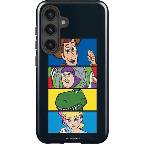 Disney Toy Story Character Grid Galaxy S24 Plus Impact Case