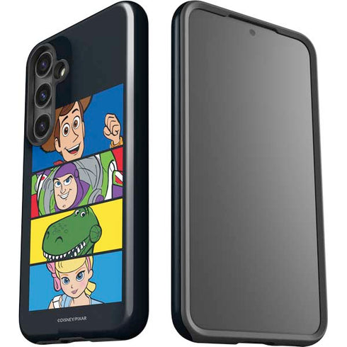 Disney Toy Story Character Grid Galaxy S24 Plus Impact Case
