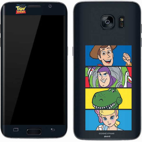 Disney Toy Story Character Grid Galaxy S7 Skin