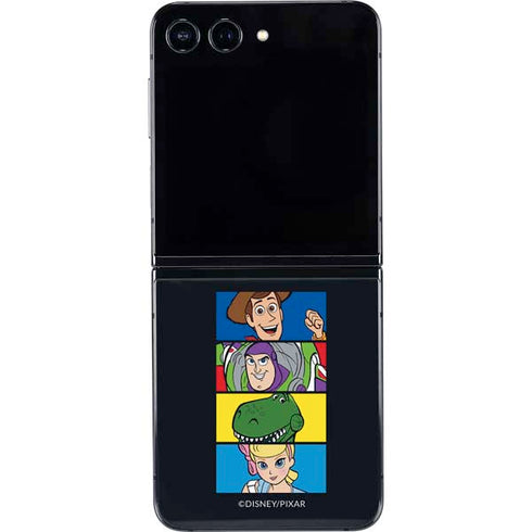 Disney Toy Story Character Grid Galaxy Z Flip5 5G Skin