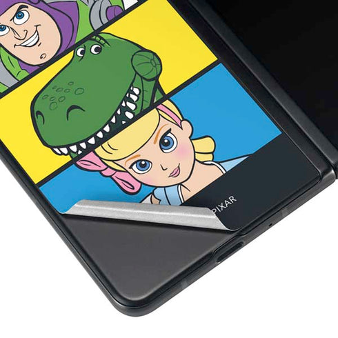 Disney Toy Story Character Grid Galaxy Z Fold3 5G Skin